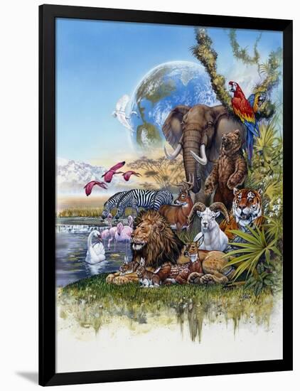 Peace on Earth-Tim Knepp-Framed Giclee Print