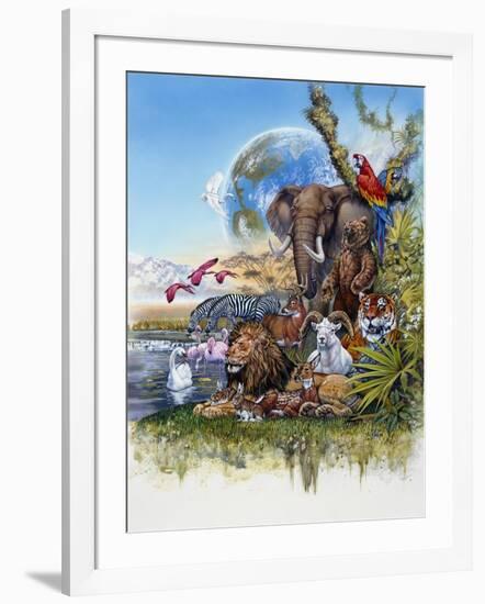 Peace on Earth-Tim Knepp-Framed Giclee Print