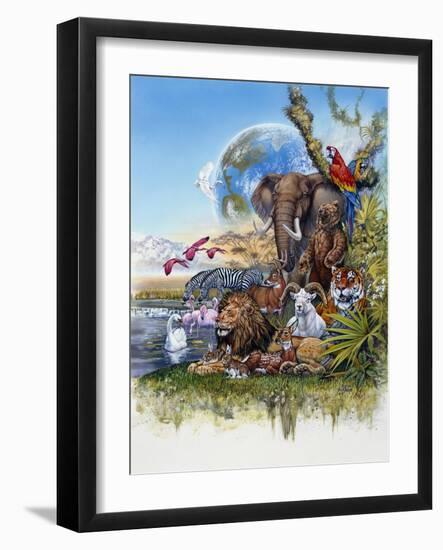 Peace on Earth-Tim Knepp-Framed Giclee Print