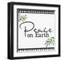 Peace On-Kim Allen-Framed Art Print