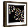 Peace-Out-Mali Nave-Framed Giclee Print