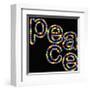 Peace-Out-Mali Nave-Framed Giclee Print