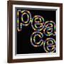 Peace-Out-Mali Nave-Framed Giclee Print