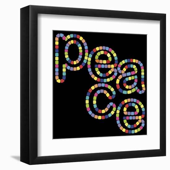 Peace-Out!-Mali Nave-Framed Art Print