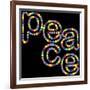 Peace-Out!-Mali Nave-Framed Art Print