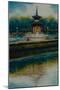 Peace Pagoda, 2005 Battersea Park-Lee Campbell-Mounted Giclee Print