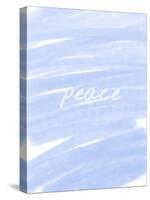 Peace Paint Blue-Melody Hogan-Stretched Canvas