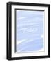 Peace Paint Blue-Melody Hogan-Framed Art Print