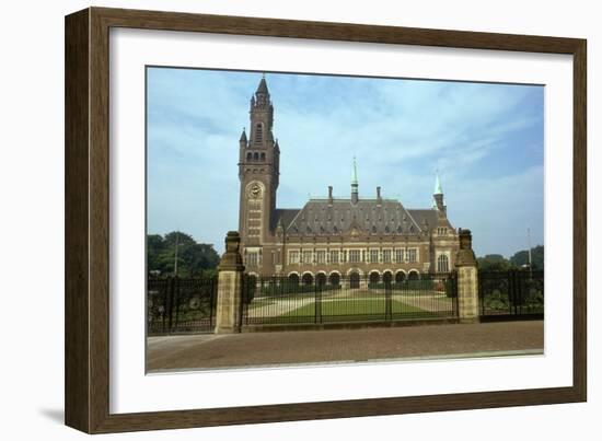 Peace Palace, Early 20th Century-Louis Cordonnier-Framed Photographic Print