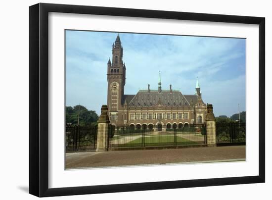 Peace Palace, Early 20th Century-Louis Cordonnier-Framed Photographic Print