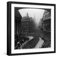 Peace Parade 1918-null-Framed Art Print