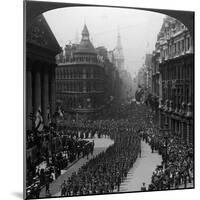 Peace Parade 1918-null-Mounted Art Print