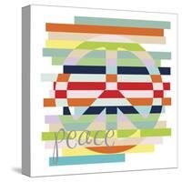 Peace Rainbow-Erin Clark-Stretched Canvas
