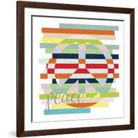 Peace Rainbow-Erin Clark-Framed Giclee Print