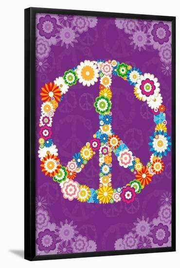 Peace Sign 2013-Trends International-Framed Poster