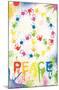 Peace Sign - Hands-Trends International-Mounted Poster