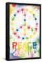 Peace Sign - Hands-Trends International-Framed Poster