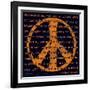 Peace Sign III-Sylvia Murray-Framed Art Print