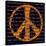 Peace Sign III-Sylvia Murray-Stretched Canvas