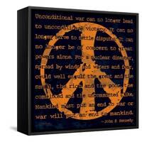 Peace Sign III-Sylvia Murray-Framed Stretched Canvas