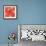 Peace Sign Ladybugs II-Alan Hopfensperger-Framed Art Print displayed on a wall