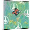 Peace Sign Ladybugs IV-Alan Hopfensperger-Mounted Art Print