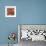 Peace Sign Ladybugs VI-Alan Hopfensperger-Framed Art Print displayed on a wall