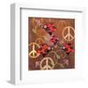 Peace Sign Ladybugs VI-Alan Hopfensperger-Framed Art Print