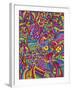 Peace Sign Lines-Howie Green-Framed Giclee Print