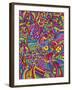 Peace Sign Lines-Howie Green-Framed Giclee Print