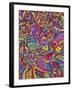 Peace Sign Lines-Howie Green-Framed Giclee Print