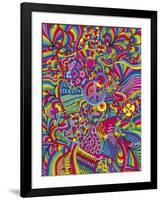 Peace Sign Lines-Howie Green-Framed Giclee Print