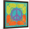 Peace Sign Quilt I-Alan Hopfensperger-Framed Premium Giclee Print