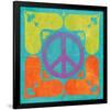 Peace Sign Quilt I-Alan Hopfensperger-Framed Premium Giclee Print