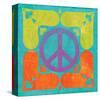 Peace Sign Quilt I-Alan Hopfensperger-Stretched Canvas