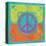 Peace Sign Quilt I-Alan Hopfensperger-Stretched Canvas