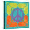 Peace Sign Quilt I-Alan Hopfensperger-Stretched Canvas