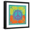 Peace Sign Quilt I-Alan Hopfensperger-Framed Art Print