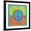 Peace Sign Quilt I-Alan Hopfensperger-Framed Art Print