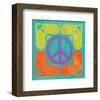 Peace Sign Quilt I-Alan Hopfensperger-Framed Art Print