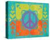 Peace Sign Quilt II-Alan Hopfensperger-Stretched Canvas