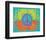 Peace Sign Quilt II-Alan Hopfensperger-Framed Art Print