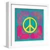 Peace Sign Quilt III-Alan Hopfensperger-Framed Art Print