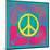 Peace Sign Quilt III-Alan Hopfensperger-Mounted Art Print