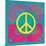 Peace Sign Quilt III-Alan Hopfensperger-Mounted Art Print