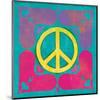 Peace Sign Quilt III-Alan Hopfensperger-Mounted Art Print