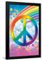 Peace Sign - Rainbows-Trends International-Framed Poster