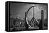 Peace Sign Woodstock Hall of Fame-null-Framed Stretched Canvas