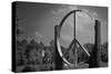 Peace Sign Woodstock Hall of Fame-null-Stretched Canvas