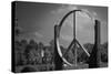 Peace Sign Woodstock Hall of Fame-null-Stretched Canvas